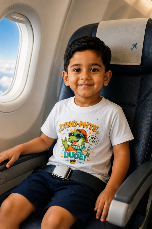 dinomite Boy's Crew Neck T-Shirt