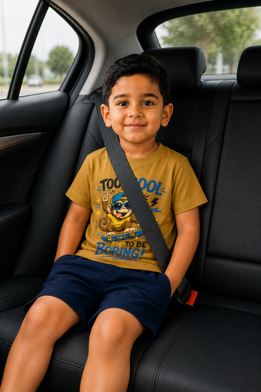 too cool Boy's Crew Neck T-Shirt